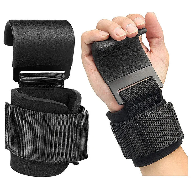 ProGrip Heavy-Duty Lifting Hooks with Wrist Support
